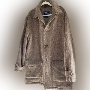 Ralph Lauren Italy Men’s Oversized Winter Jacket 42 R Med - Like New with Tags